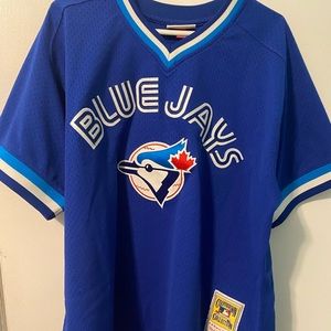 Authentic Mesh BP Jersey Toronto Blue Jays 1993